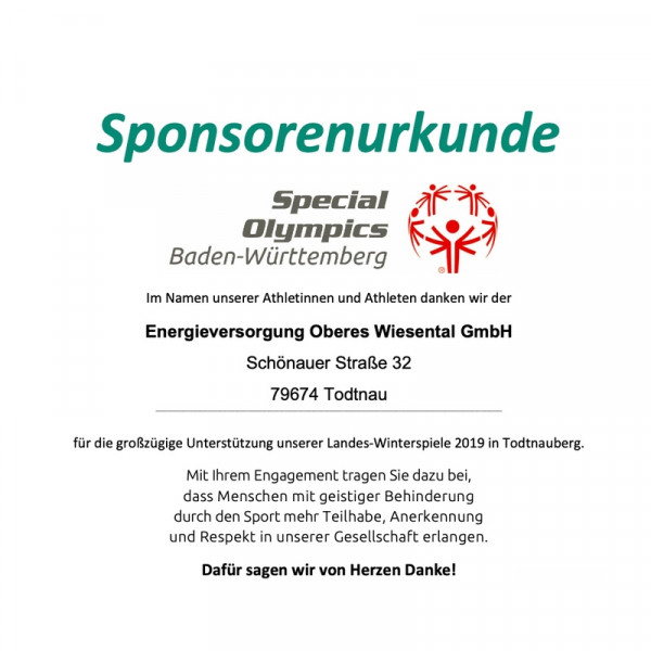 special-olympics-sponsorenurkunde